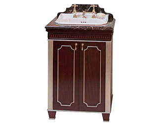 Одноместный деревянный туалетный столик Gentry Home Marlon