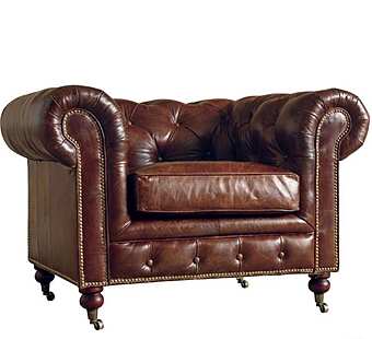 Кресло с мягкой обивкой DELLA ROVERE Chester D296556