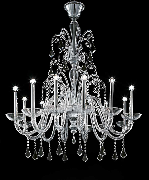 Люстра Barovier&Toso Izmir 5555/24 фабрика Barovier&Toso из Италии. Фото №2