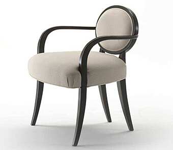 Кресло из массива дерева с мягкой обивкой DECORA ( LCI STILE) MN56L фабрика DECORA ( LCI STILE) из Италии