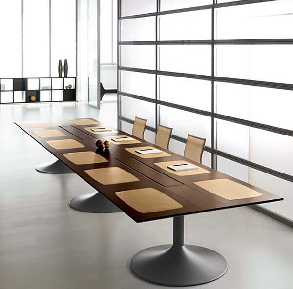 Стол для переговоров DELLA ROVERE Meeting Uni K001 - K002 фабрика DELLA ROVERE из Италии. Фото №4