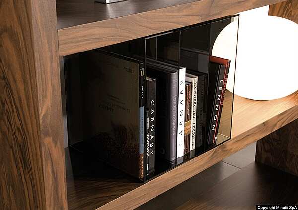 Стеллаж MINOTTI Johns  фабрика Minotti из Италии. Фото №8