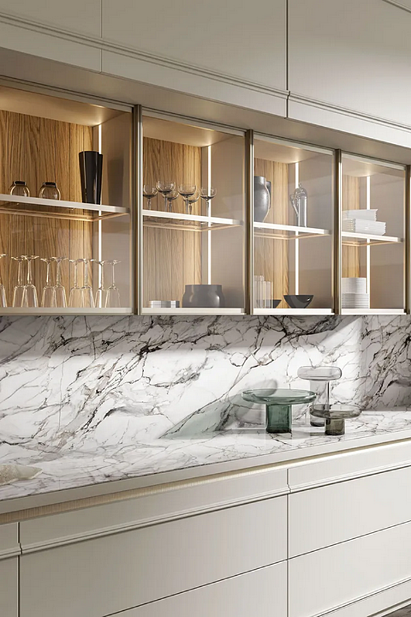 Кухня из дерева с островом.0 Old Line Radha 2 фабрика Oldline из Италии. Фото №2