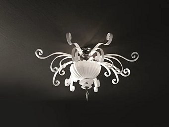 Потолочная лампа с кристаллами Сваровски Alicante PL4 Euroluce Lampadari фабрика EUROLUCE LAMPADARi из Италии