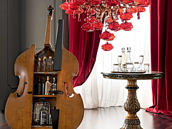 Барный шкаф из массива дерева MODENESE GASTONE 12657