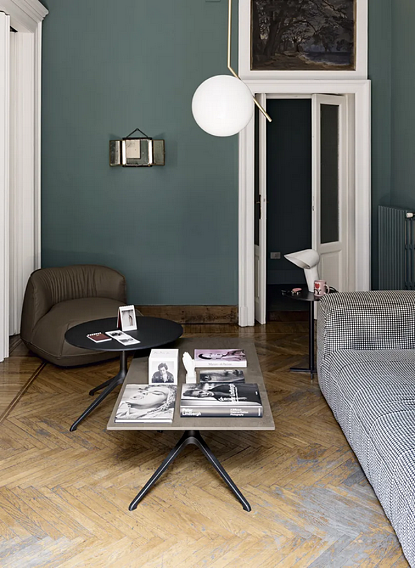 Круглый кофейный стол из дерева Kristalia Elephant 01ELP01 фабрика Kristalia из Италии. Фото №5