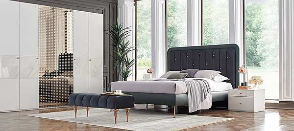 Тумбочка Enza Home PIEDRA фабрика Enza Home из Италии. Фото №2
