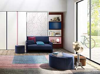 Диван CLEI Living & Young System ALTEA BOOK 90 SOFA D 62,3