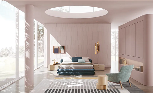 Коврик ручной работы в полоску из шерсти CASAMILANO CROSS фабрика CASAMILANO из Италии. Фото №5