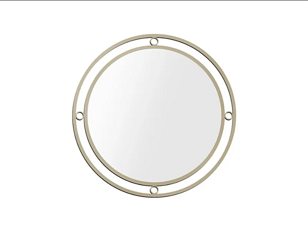 Круглое настенное зеркало из стекла MONDO CLASSIC Abrissi 11112 фабрика ABRISSI из Италии. Фото №1