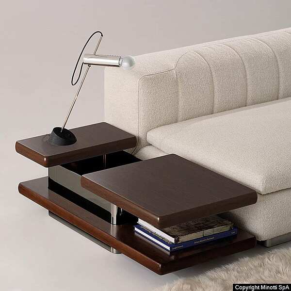 Журнальный стол MINOTTI Stage  фабрика Minotti из Италии. Фото №2