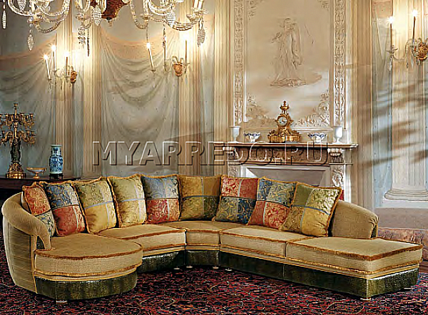 Диван BM STYLE Giove - 5 corner фабрика BM STYLE из Италии. Фото №1