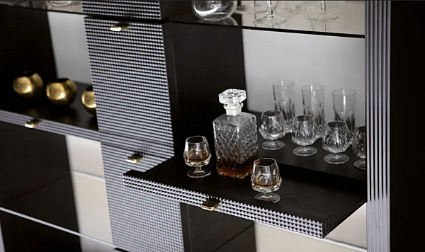 Деревянная книжная полка DIMITRI OPERA CONTEMPORARY Dimitri 41010 фабрика OPERA CONTEMPORARY из Италии. Фото №6