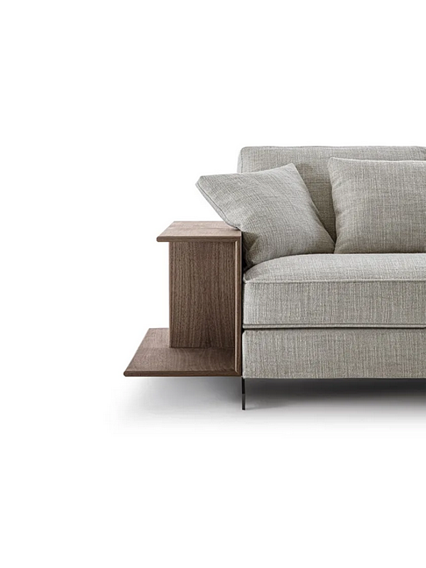 Секционный диван с обивкой из ткани Frigerio Davis Book 12138 фабрика Frigerio из Италии. Фото №10