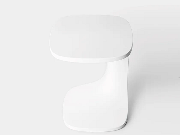 Кофейный столик квадратной формы из пластика для сада Kristalia Font 25FON03 фабрика Kristalia из Италии. Фото №1