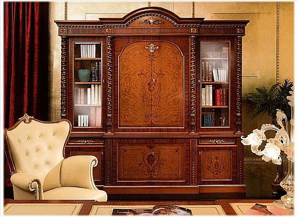 Книжный шкаф CARLO ASNAGHI STYLE 10302 фабрика CARLO ASNAGHI STYLE из Италии. Фото №1