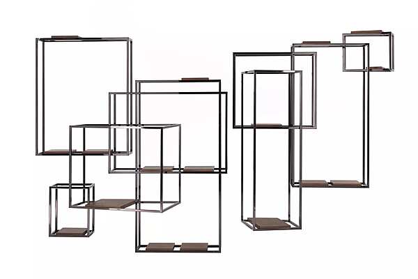 Книжный шкаф Gianfranco Ferre MATRIX фабрика Gianfranco Ferré Home из Италии. Фото №1
