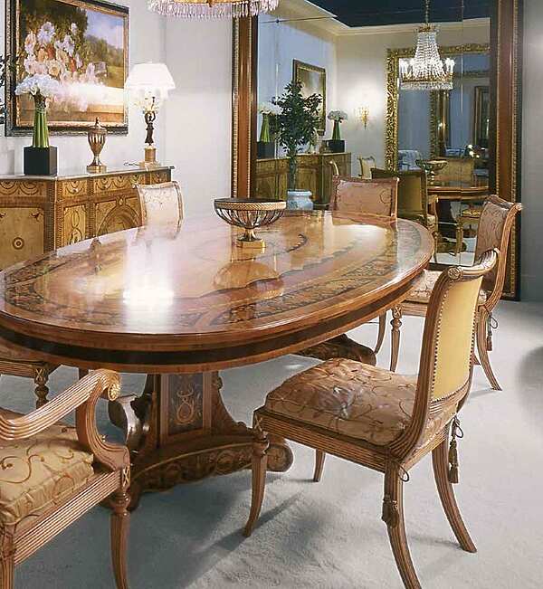 Стол FRANCESCO MOLON New empire F55 фабрика FRANCESCO MOLON  из Италии. Фото №4