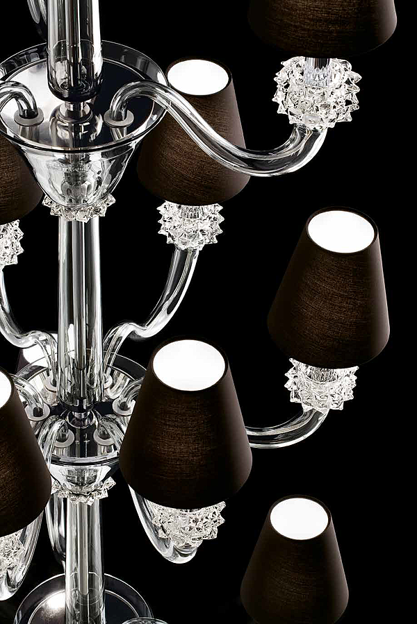 Люстра Barovier&Toso Torpedo Amsterdam 7142/12 фабрика Barovier&Toso из Италии. Фото №3