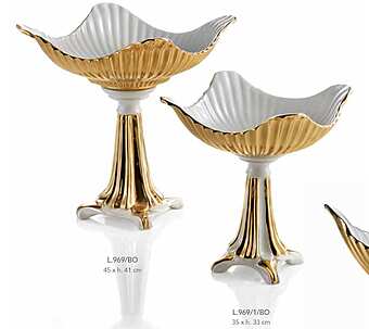 Ваза LORENZON Gem L.969/BO фабрика LORENZON (F.LLI LORENZON) из Италии