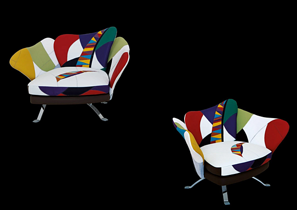Кресло IL LOFT Poltrone - Armchairs FL16 фабрика IL LOFT из Италии. Фото №2
