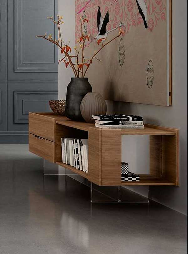 Тумба с ящиками DELLA ROVERE Biquadro D273326 фабрика DELLA ROVERE из Италии. Фото №2