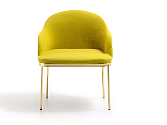 Кресло с подлокотниками из ткани MOROSO Precious 0PM фабрика Moroso из Италии