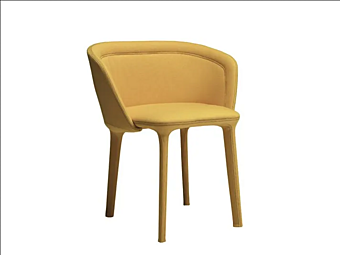 Кресло с подлокотниками из ткани Lepel Smooth CASAMANIA & HORM фабрика Casamania & HORM из Италии