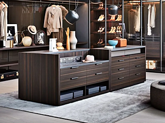 Деревянный комод с ящиками Molteni & C Gliss Master Island фабрика Molteni & C.(+VITRA) из Италии