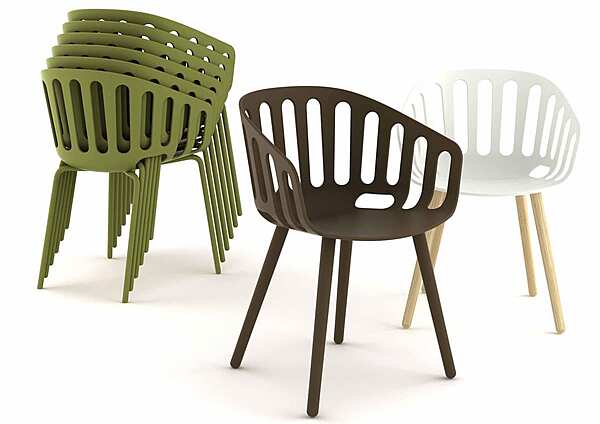 Кресло Stosa Basket chair NA фабрика Stosa из Италии. Фото №4