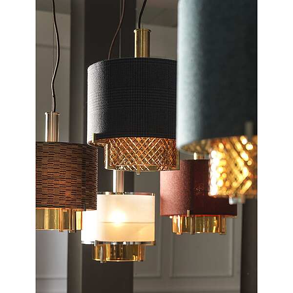 Подвесной светильник, гладкая кристаллическая матовая никелевая структура SIGMA L2  7284/AR/1 фабрика SIGMA L2 из Италии. Фото №3