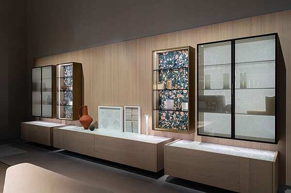 Кухня итальянская современная CESAR CUCINE Intarsio NEWS EUROCUCINA Composition Four фабрика CESAR CUCINE из Италии. Фото №10