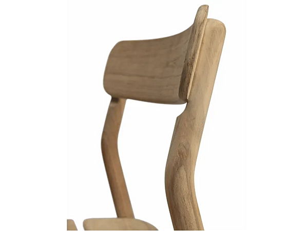 Кресло для сада из тика Kristalia Stria 05STR01 фабрика Kristalia из Италии. Фото №3