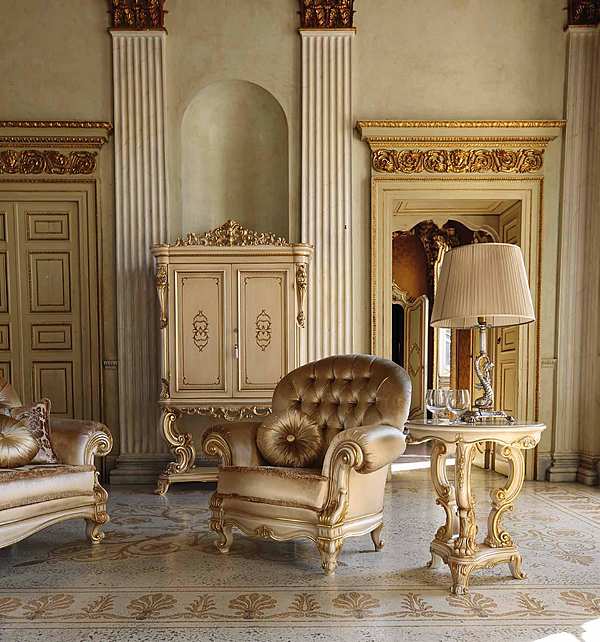 Подставка MARZORATI LOUVRE TAVOLINO TONDO CON BASE  фабрика MARZORATI из Италии. Фото №1