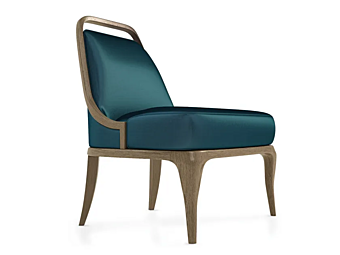 Кресло с мягкой спинкой из ткани AR INTERIORS Alexander A37 фабрика AR Interiors из Италии