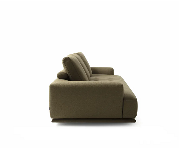 Диван с мягкой спинкой из ткани или кожи ZANOTTA SHIKI 1247/302DX фабрика ZANOTTA из Италии. Фото №2