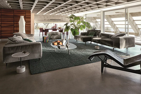 Круглый кофейный стол из дерева CASSINA 194  9 фабрика CASSINA из Италии. Фото №9