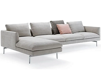 Секционный диван с съемным чехлом ZANOTTA Flamingo 1333/301+1333/AL1L