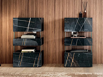 Стеклянный комод AIR 0681 LAGO 0681 фабрика LAGO из Италии