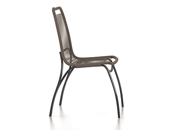 Стальной садовый стул F.lli ORSENIGO  In Out фабрика ORSENIGO из Италии