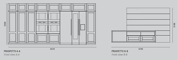 Современная деревянная кухня Old Line коллекции Contemporary 3.0 фабрика Oldline из Италии. Фото №13