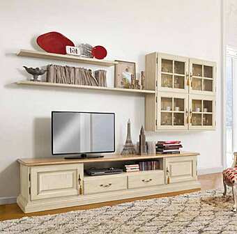 Стенка TONIN CASA Classic Collection NADIA - 301 Стенка TONIN CASA Classic Collection NADIA - 301 фабрика TONIN CASA из Италии