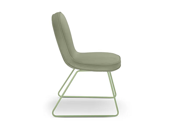 Стул с обитой спинкой из расширенного полиуретана Adrenalina B4Sedia фабрика ADRENALINA из Италии. Фото №6