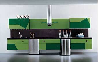 Кухня VALCUCINE Lacucinaalessi-2 фабрика VALCUCINE из Италии