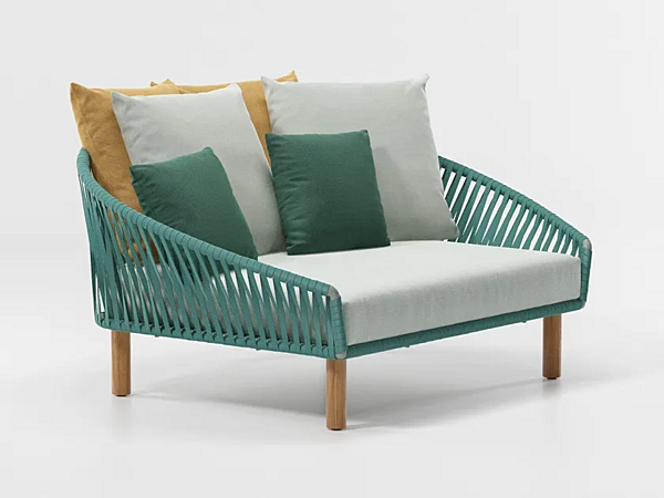 Дивань с обитой спинкой из ткани KETTAL Bitta KS70-033-00 фабрика KETTAL из Италии. Фото №2