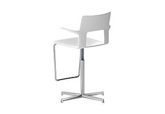 Барный стул DESALTO Kobe - swivelling barstool with adjustable height