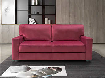 Диван с мягкой спинкой из ткани MitoHome Ipno фабрика MitoHome из Италии