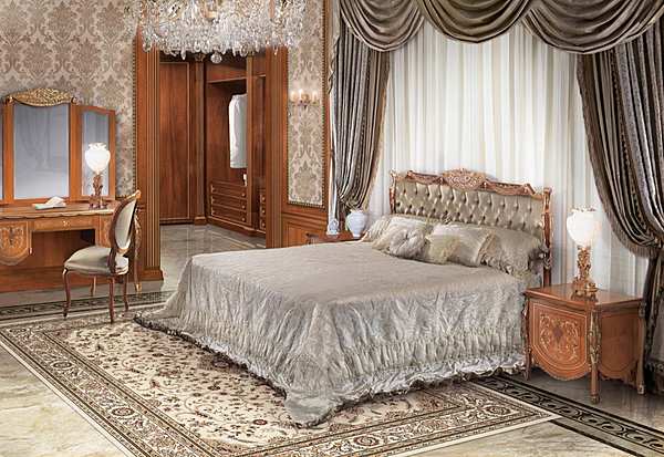 Кровать  ANGELO CAPPELLINI TIMELESS Schumann 12300/TG19 фабрика ANGELO CAPPELLINI из Италии. Фото №2