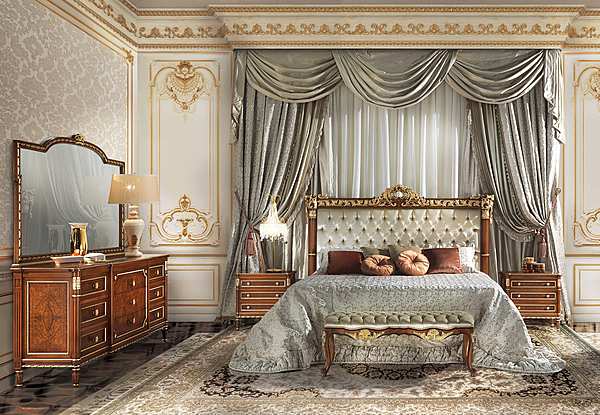 Кровать ANGELO CAPPELLINI  TIMELESS Stravinskij 30182/TG19I - TG21I фабрика ANGELO CAPPELLINI из Италии. Фото №1