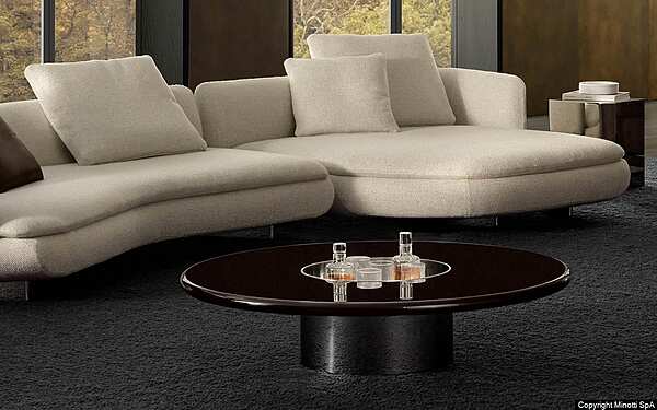 Журнальный стол MINOTTI Helene Hannes Peer фабрика Minotti из Италии. Фото №2